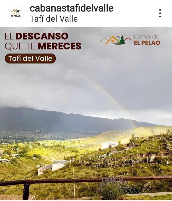 Cabanas Loma De El Pelao Tafí del Valle Zewnętrze zdjęcie